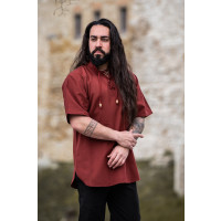 Medieval short sleeve shirt "Eric" Red