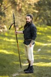 Mittelalter-Kniebundhose "Veli" Hanffarben XL