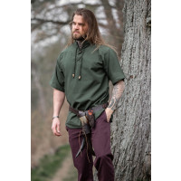 Medieval short sleeve shirt "Eric" Green