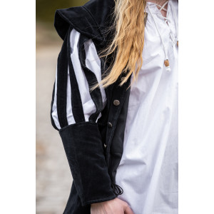 Lansquenet jacket with slit sleeves "Brandolf" Black