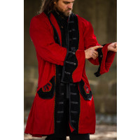 Pirate frock coat "Jack" Red/Black