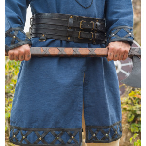 Robust Viking belt "Anike" Black