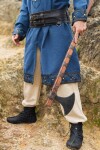 Robuster Wikinger-Gürtel "Anike" Schwarz 100 cm
