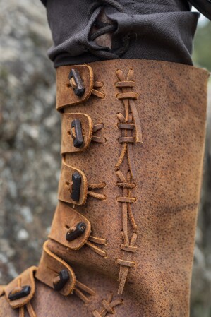 Wikingerstiefel "Odin" Braun 37