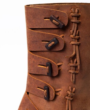 Wikingerstiefel "Odin" Braun 38