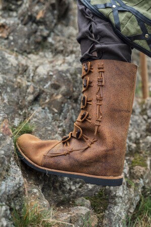 Wikingerstiefel "Odin" Braun 39