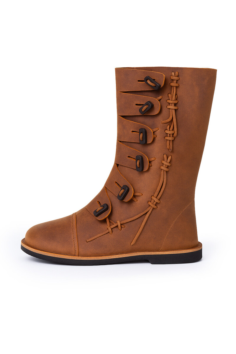 Wikingerstiefel "Odin" Braun 45