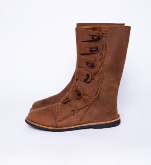 Wikingerstiefel "Odin" Braun 47
