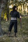 Mittelalter-Kniebundhose "Veli" Schwarz XXL