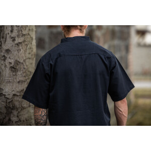 Medieval short sleeve shirt "Eric" Black XL