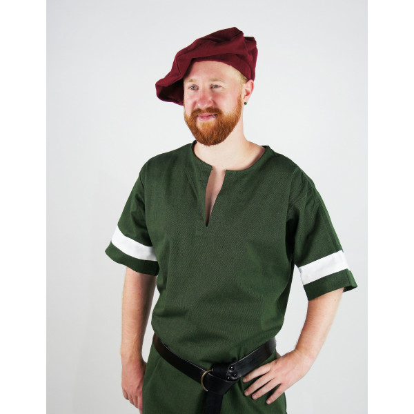 Wool blend beret "Raphael" Red