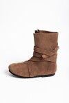 Haithabu-Stiefel aus Wildleder "Magne" Braun