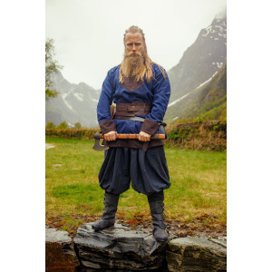 High viking boots "Rasmus" Black