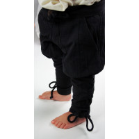 Pantalones de niño con cordones de pierna "Jecklein" Negro