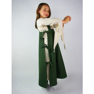 Girls dress with trumpet sleeves "Alice" Natural