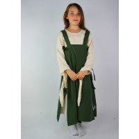 Girls dress with trumpet sleeves "Alice" Natural