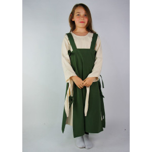 Girl Viking dress "Johanna" Green