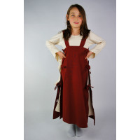 Girl Viking dress "Johanna" Red