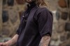 Medieval short sleeve shirt "Eric" Brown S