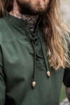 Medieval short sleeve shirt "Eric" Green S