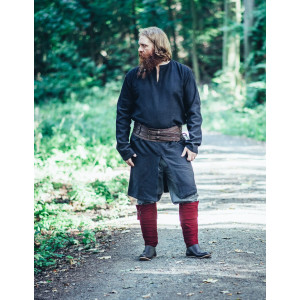 Viking long tunic "Lennart"- Black