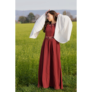 Edles Kleid mit Bordüre "Yala" Rot XS