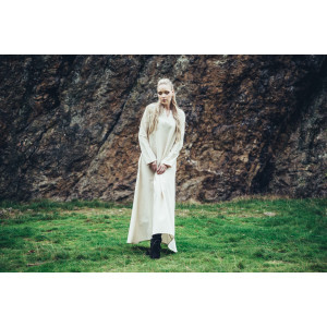 Sous-robe Viking en coton "Valdis" Ècru