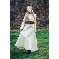 Vestido vikingo de algodón "Valdis" Natural