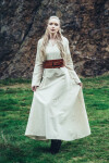 VestitoVichingo in cotone "Valdis" Naturale S