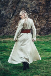 VestitoVichingo in cotone "Valdis" Naturale S