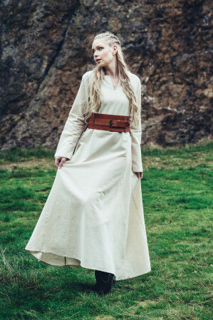 Sous-robe Viking en coton "Valdis" Ècru M