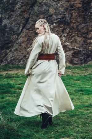 Sous-robe Viking en coton "Valdis" Ècru M