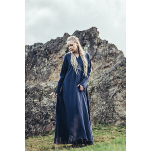 Viking Underdress cotton "Valdis" Midnight Blue XS