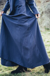 Wikinger Unterkleid Baumwolle "Valdis" Midnight Blue XS