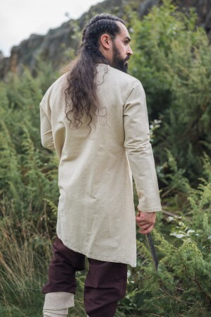 Wikinger Leinentunika "Ragnar" Natur S