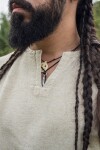 Tunique de lin viking "Ragnar" Ècru L