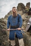 Wikinger Tunika "Erik" Dunkelblau S