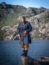 Wikinger Tunika "Erik" Dunkelblau L
