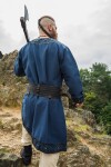 Túnica vikinga "Erik" Azul oscuro XL