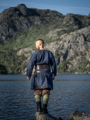 Viking Tunic "Erik" Dark Blue XXL