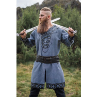 Viking Tunic "Erik" Blue-grey XXXL