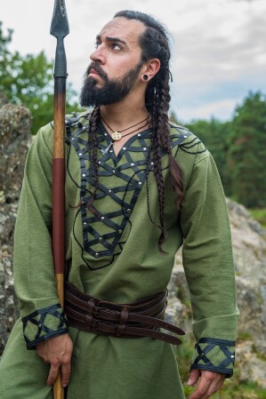 Tunique viking "Erik" Vert M