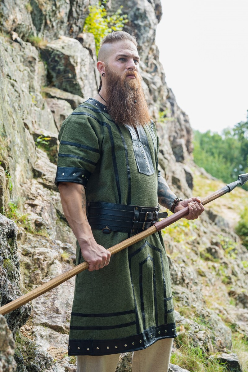 Tunique viking à manches courtes "Rollo" Ve