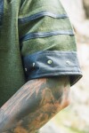Viking tunic short sleeve "Rollo" Green L