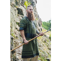 Viking tunic short sleeve "Rollo" Green XXXL