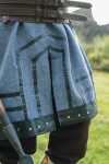 Túnica Vikinga de manga corta "Rollo" Gris azulado XL