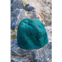 Viking wool cap "Sjard" Green S/M- 54/56