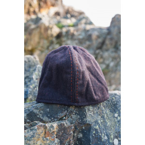 Viking wool cap "Sjard" Brown S/M- 54/56