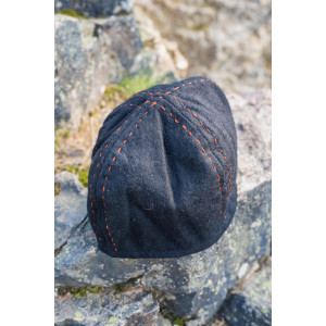 Viking wool cap "Sjard" Black