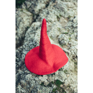Cappello da strega per bambini "Dolores" Rosso